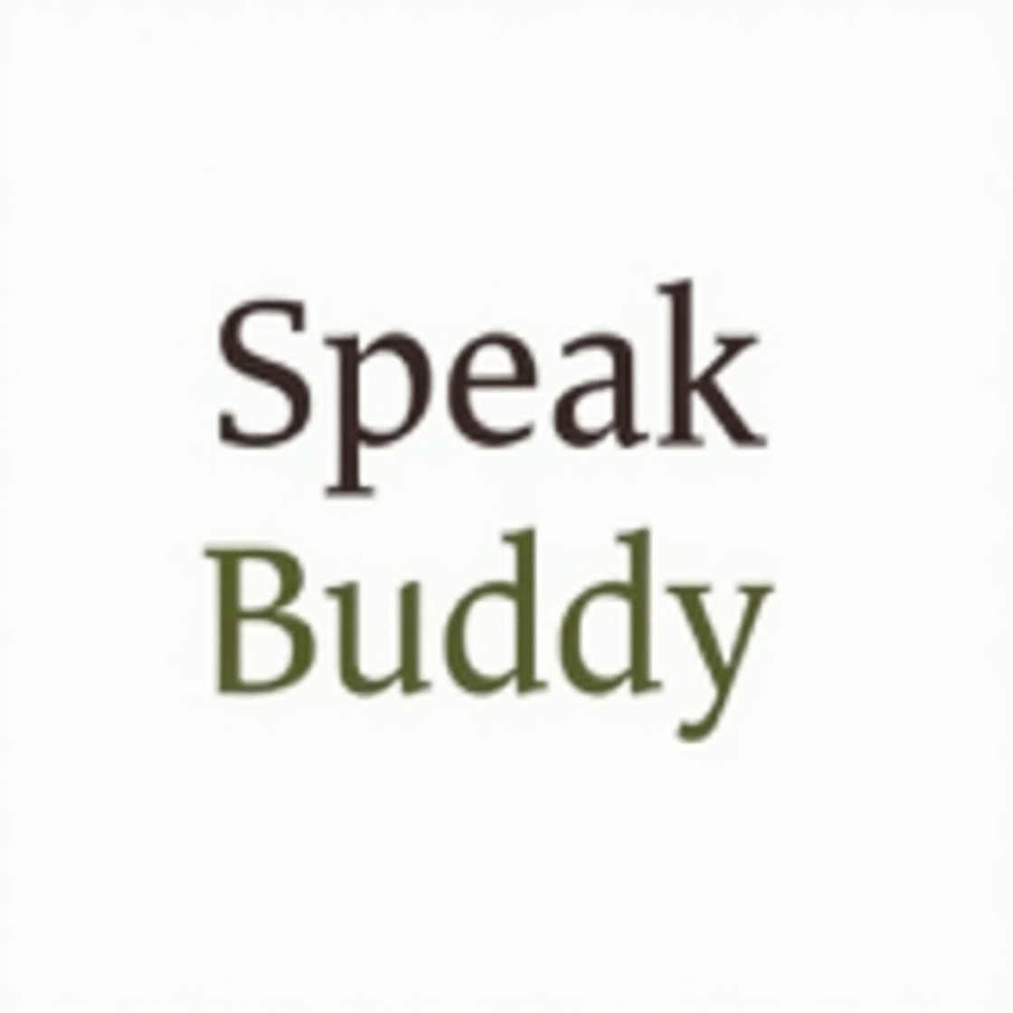 Speak Buddy – Professional and Communicative English